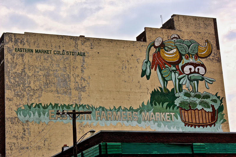 Eastern Market in Detroit, Michigan.  Photographed by Greg McNeilly