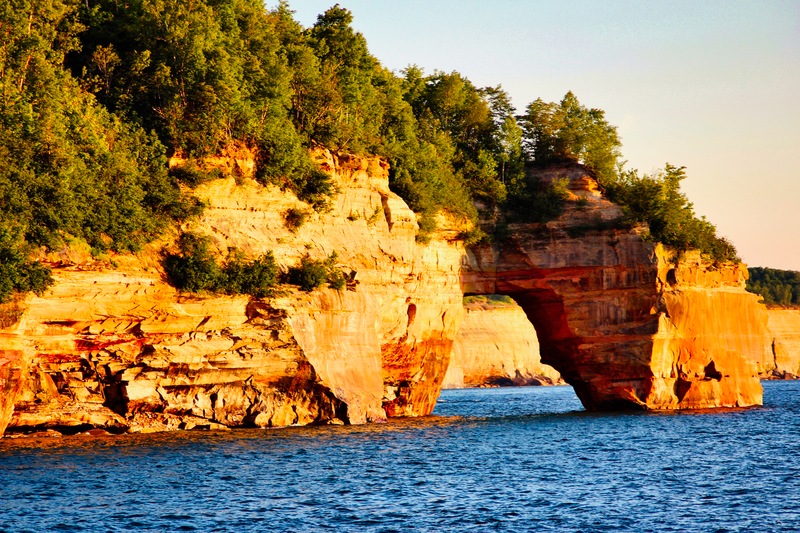 Pictured Rocks, photographed by Greg McNeilly.